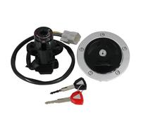 Per EX650 EX400 ZX1400 Per Ninja 400R ZX14R ER6F ER650 ER6N 2014-2016 Kit Tappo Serbatoio Interruttore Di Accensione Blocco Accensione Moto