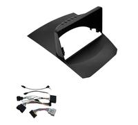 Per F&ord Per Fiesta 2009 2010 2011 2012-2014 9 Pollici Radio Player Frame 2din Unità Principale Fascia Cruscotto Stereo Cornice cruscotto stereo(Telaio con cavo)
