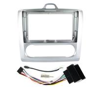 Per F&ord Per Focus 2 2004 2005 2006 2007 2008 2009 2010 2011 Adattatore Decoder Kit Montaggio Cruscotto 2 Din Car Stereo Player Fascia Telaio Cornice per pannello radio stereo per auto(FU09)