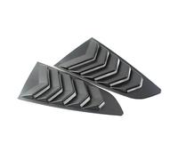 Per F&ord Per Mustang 2015-2020 Finestra Posteriore Feritoia Laterale Copertura Persiana Visiera parasole auto(Nero opaco)
