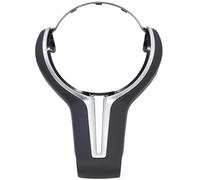 Per F30 F10 F11 F20 F32 F34 F48 F25 F26 F15 F16 Per 1 3 4 5 Serie Kit Coprivolante In Fibra Di Carbonio Car Styling Coprivolanti Guscio(Leather cover)