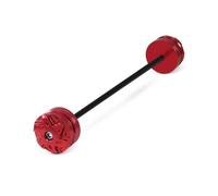 Per F900R F900r F 900R 2019-2025 Accessori Assale Anteriore Posteriore Forcella Slider Antiurto Tappo Cuscinetto Protezione Anticaduta Ruota Moto Slider telaio(Rosso anteriore)