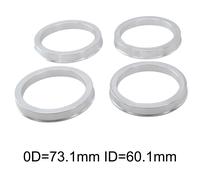 per facile Installazione per ruota Alluminio Anelli Centrici OD 73 1mm ID 60 1mm