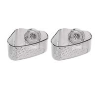 Per Facile Triangolo Design Lavello Filtro Cestino Spugna Aspirazione Lavello Tazza Accessori Angolo W0F8 Rack di Stoccaggio Bagno Con