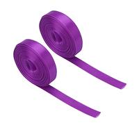 Per fai - -te, per poliestere, 10 mm, 5yard x 2pcs, nastro decorativo impermeabile per un involucro (Viola)