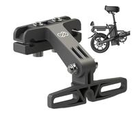 per fanale posteriore per bici elettrica, facile da installare, a prova di vibrazioni, supporto per luce posteriore per bici elettrica, per ciclismo notturno, pendolarismo, appassionati di