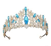 per fascia Nuziale Barocca con Perle e Strass per Sposa per | Design barocco intricato, perle e strass scintillanti, look regale perfetto per il giorno delle nozze(D)