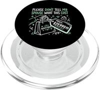 Per favore, non dire al mio coniuge quanto costa questo fan dello shopping PopSockets PopGrip per MagSafe