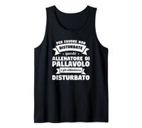 Per Favore Non Disturbate Questo Allenatore Pallavolo Canotta