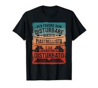 Per Favore Non Disturbate Questo Piastrellista Maglietta