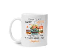 Per Favore Non Infastidire Lo Scrittore Tazze Di Caffè Ceramica Tazza Colazione Divertenti Tazza Mug Regali Novità Per Fidanziati Colleghi Festa Della Mamma 330Ml