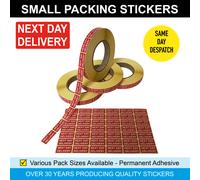 Per Favore Non Leave Incustodito Firma Required Piccolo Adesivi/Etichette