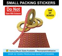 Per Favore Non Leave Incustodito Firma Required Piccolo Adesivi/Etichette