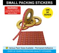 Per Favore Non Leave Incustodito Firma Required Piccolo Adesivi/Etichette