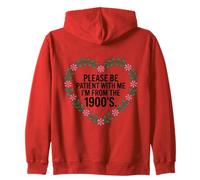 per Favore Sii paziente con Il Mio I'm from The 1900s Funny Felpa con Cappuccio
