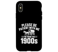 Per favore sii paziente con il mio sarcastico del 1900 Custodia per iPhone X/XS