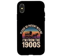 Per favore sii paziente con il mio vendemmia del 1900 Custodia per iPhone X/XS