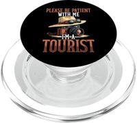 Per favore sii paziente con me Sono una vacanza divertente turista PopSockets PopGrip per MagSafe