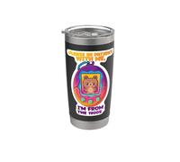 Per favore sii paziente con me, vengo dal 1900 Bicchiere termico in acciaio inox doppia parete