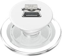 Per favore sii paziente con me, vengo dalla macchina da scrivere del 1900 PopSockets PopGrip per MagSafe