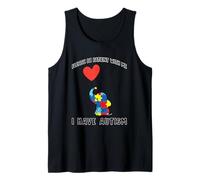 per Favore Sii paziente con Piccolo Elefante Autistico Canotta