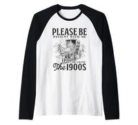 Per favore sii paziente Sono del 1900 Regali di carro trainato da cavalli Maglia con Maniche Raglan