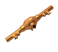 Per FeiYue Per WLtoys 12428 12423 12427 12428-A 12428-B 12428-C 1/12 Alloggiamento Dell'asse Posteriore Metallo RC Accessori Auto Sostituzione Dell'aggiornamento Uso Accessorio Per Auto RC(Yellow)