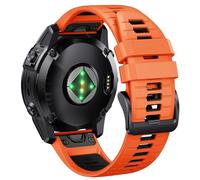 Per Fenix 7x Pro/6x Pro Band per Fenix 6x Strap Fenix 7x Band 26mm Larghezza Fenix 5x Plus Wristband per Discescente Mk2i/Tactox Delta/Tactix 7 Pro/Tactix 7 Bande di orologio a silicone
