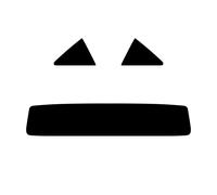 Per Ferrari 488 2015-16 Pre Taglio Pellicola Finestrini Kit 20% Scuro Post. Auto