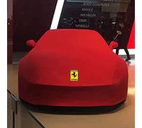 Per Ferrari Dino 208 GT4 1975 1976 1977 1978 1979 1980 Telo Copriauto da Traspirante Auto Copertura Super Morbidi Elastico Telo Copriauto Interno Accessori,Red