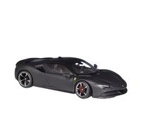 Per Ferrari SF90 1:24 Modello Di Veicolo In Lega New Energy Simulated Metal Gift(Black)
