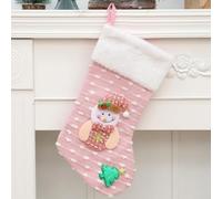 per festiva con Motivi e Renne per festiva con Motivi e Renne | Altezza 44cm, apertura ampia 21cm, per ideale per molti regali, dolciumi e sorprese natalizie(Santa)