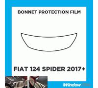 Per Fiat 124 Ragno 17 + Trasparente Cofano Ppf Grattare Protezione Pellicola