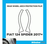 Per Fiat 124 Ragno 17 + Trasparente Passaruota Posteriore Protezione Film Ppf