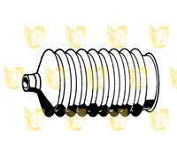 Per Fiat Panda 45 Kit 4 pz Cuffia Scatola Sterzo Sx (Sinistro)