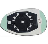 Prasco Vetro specchio esterno FT0307523 - Destro termico cromato adatto a Fiat 500 312 2007->