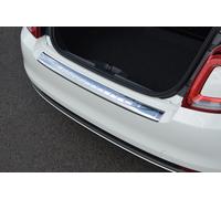 Per Fiat 500 (2007 - Protezione Cromata Paraurti Posteriore Grattare Protezione