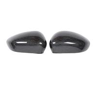 Per Fiat 500 2010-2025 Carbon Car Side Wing Mirror Cover Caps Retrovisore Copertura Guscio Custodia Accessori Auto(Honeycomb pattern)