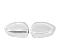 Per Fiat 500 500C Per GRANDE PUNTO 595 Per ABARTH 695 EVO 2007-2024 Copri Specchietto Retrovisore Laterale Portiera 735452185 735452186 WEFOLCC(1pair Chrome)