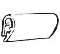 PER FIAT 500 AUTO D'EPOCA GOCCIOLATOIO UNIVERSALE CROMATO ROTOLO DA 25mt