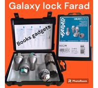 Per Fiat 500x dal 11/ 2012 Kit Bulloni Antifurto Galaxy Lock Farad x Cerchi Lega