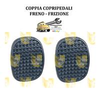 Per Fiat Bravo (182) 1.9 JTD 100cv 09/2000-10/2001 Coppia Copripedali Freno/Friz