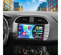 per FIAT Bravo 2008-2013, Android 15, 6G+128G 8Core CAMECHO Autoradio per FIAT Bravo Carplay Android Auto, 9 Pollici 2Din con Bluetooth GPS Navi WiFi FM/RDS HIFI EQ DSP SWC 360° Retrocamera(Opzionale)