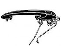 Maniglia posteriore Dx nero 80/437 MIRAGLIO per FIAT BRAVA