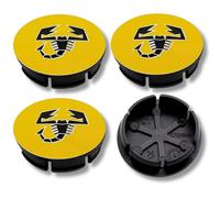 Lega Calotta Centrale Ruota Hub Set 4 per Fiat 500X Rosso Coperchi 40.6cm 15-22