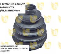 Per Fiat Doblo' (2010>) 1.3 d Multijet 2Pz Cuffia Giunto L/Ruota Ø25,5x85H126mm