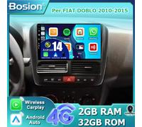 Per FIAT DOBLO 2010-2015 GPS Autoradio Android14 Car Play Navi DSP WIFI 2GB+32GB