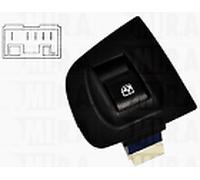 PER FIAT DOBLO II DAL 2005> PULSANTE ALZAVETRO ANT SX 5+5 PIN 735417033