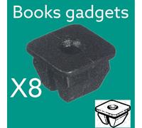 Per Fiat Grande Punto 05>Kit 8pz Madrevite in Plastica Fiss.Rivestimenti Interni