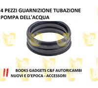 Per Fiat Grande Punto 1.2 10.2005> Kit 4pz Guarnizione Tubazione Pompa acqua